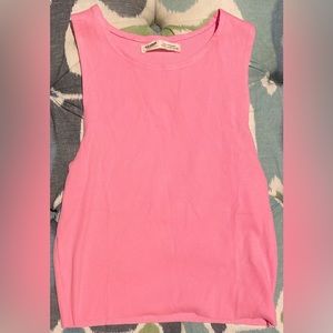 Pull & Bear pink tank top.